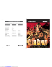 Microsoft Close Combat Reference Manual
