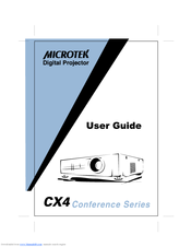 Microtek CX4 User Manual
