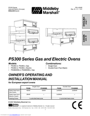 Middleby Marshall PS360WB-L Owner's Operating And Installation Manual