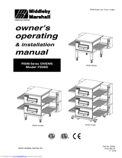 Middleby marshall PS540G SERIES Manuals | ManualsLib