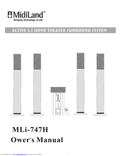 MidiLand VOLUME MLi-747H Owner's Manual