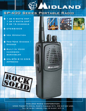 Midland SP-400 Series Specifications