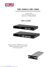 MiLAN MIL-S2400 User Manual