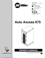 Miller Electric Auto Axcess 675 Owner's Manual