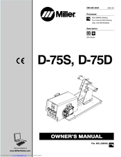 Miller Electric D-75D Owner's Manual
