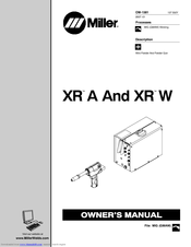 Miller Electric XR A Owner's Manual