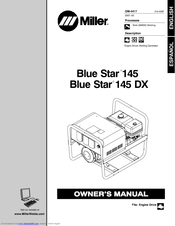 Miller Electric Blue Star 145 DX Owner's Manual