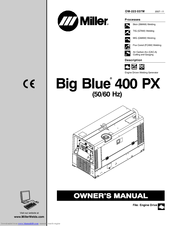 Miller Electric Big Blue 400 PX Owner's Manual