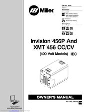 Miller Electric XMT 456 CC/CV Owner's Manual