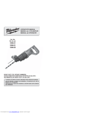 Milwaukee 5368-21 Operator's Manual