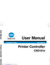 Minolta CN3101e User Manual