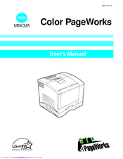Minolta PageWorks Pro User Manual