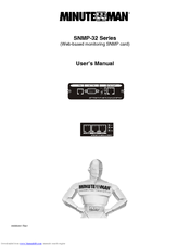 Minuteman SNMP-32 Series User Manual