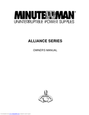 Minuteman A2000-41 Owner's Manual
