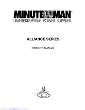 Minuteman A2000-44 Owner's Manual
