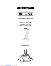 Minuteman MCP 3000 User Manual