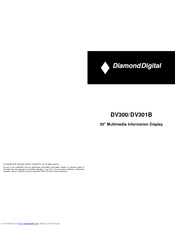Diamond Digital DV301B Instruction Manual