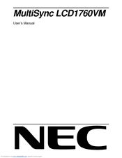 NEC LCD1760VM - MultiSync - 17