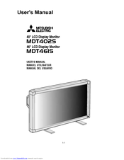 Mitsubishi Electric MDT402S User Manual