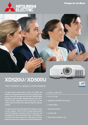 Mitsubishi XD520U Specification