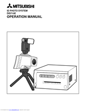 Mitsubishi DIS710E Operation Manual