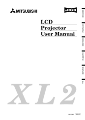 Mitsubishi XL2 User Manual