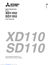 Mitsubishi Electric XD110U User Manual