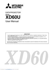 Mitsubishi Electric XD60U Mini-mits User Manual