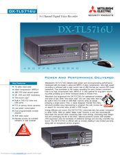 Mitsubishi Electric DX-TL5716U Specifications