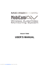 Mobi Technologies MOBICAM AV 70060 User Manual