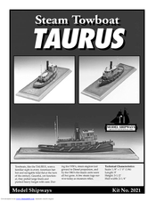 Model Shipways Taurus 2021 Instruction Manual