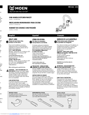 Moen CA87008 Series User Manual