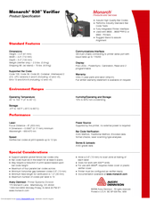 Avery Dennison Monarch 938 Specification