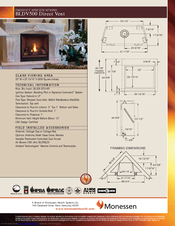 Monessen Hearth Direct Vent BLDV500 Product Specifications