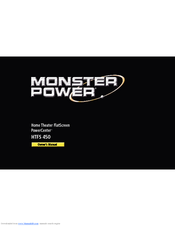 Monster Power PowerCenter HTFS 450 Owner's Manual
