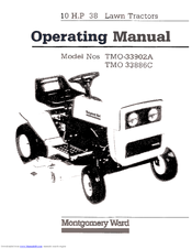 Montgomery Ward TMO-33986C Operating Manual
