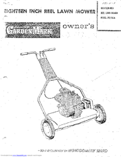 Montgomery Ward Garden Mark ZYJ-193A Owner's Manual