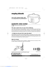 Morphy Richards Ecolectric 48790 Instruction Manual