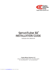 Copley Controls Corp. Actuator Installation Manual