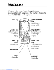 Motorola C380 Owner's Manual