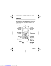 Motorola C550 Series User Manual