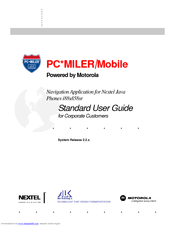 ALK PC MILER Mobile Standard User Manual