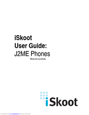 Motorola J2ME User Manual
