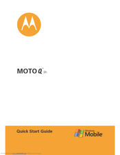 Motorola MOTO Q 6802935J48 Quick Start Manual