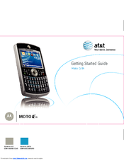 Motorola MOTO Q 9HMOTO Getting Started Manual