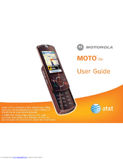 Motorola V9F User Manual