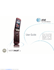 Motorola MOTORAZR 2 V9 User Manual