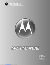 Motorola T300p Owner's Manual