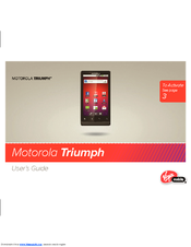 Motorola TRIUMPH WX435 User Manual