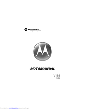 Motorola V188 Owner's Manual